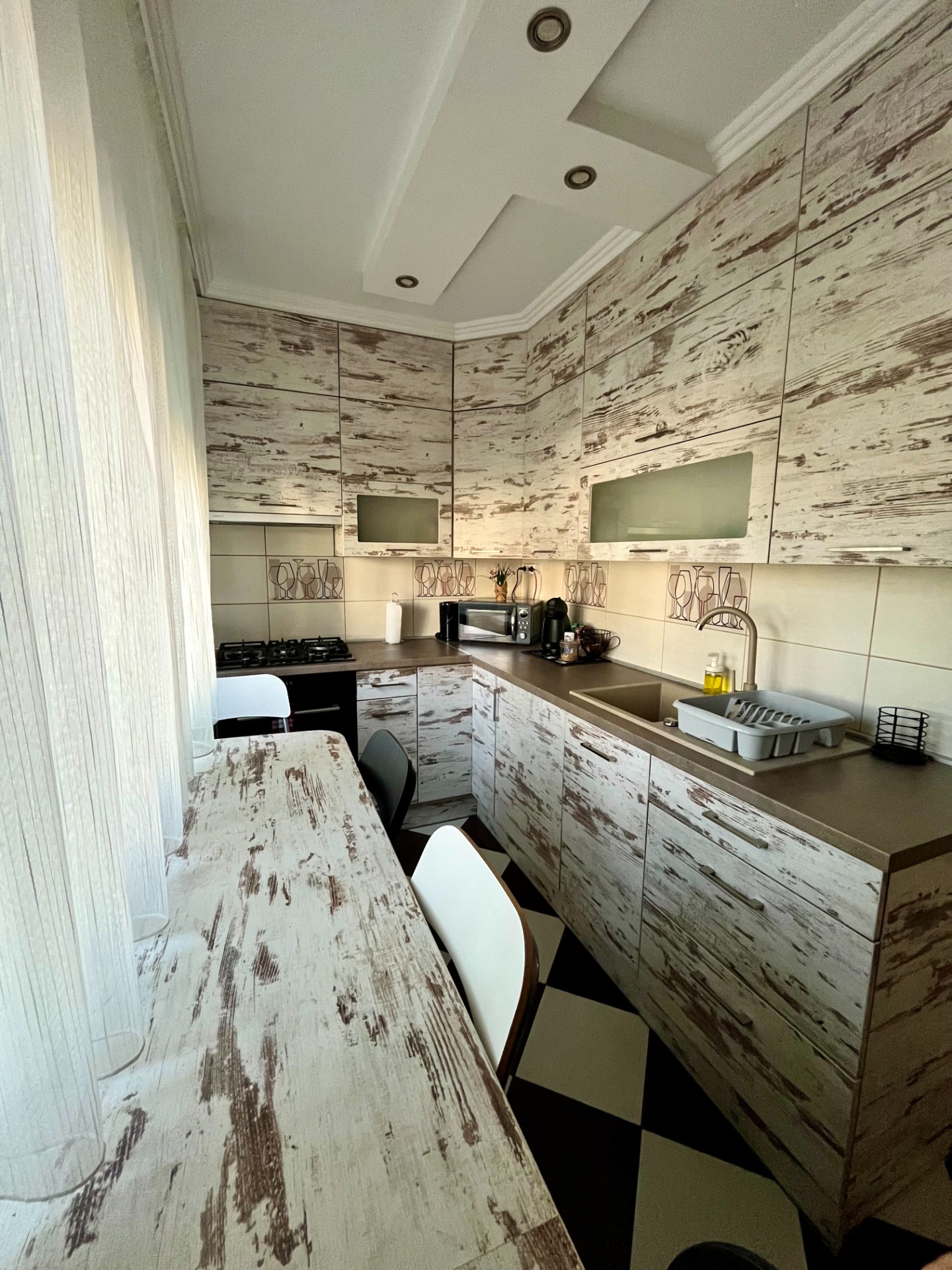 Étkező rész a Maros Apartmanban
